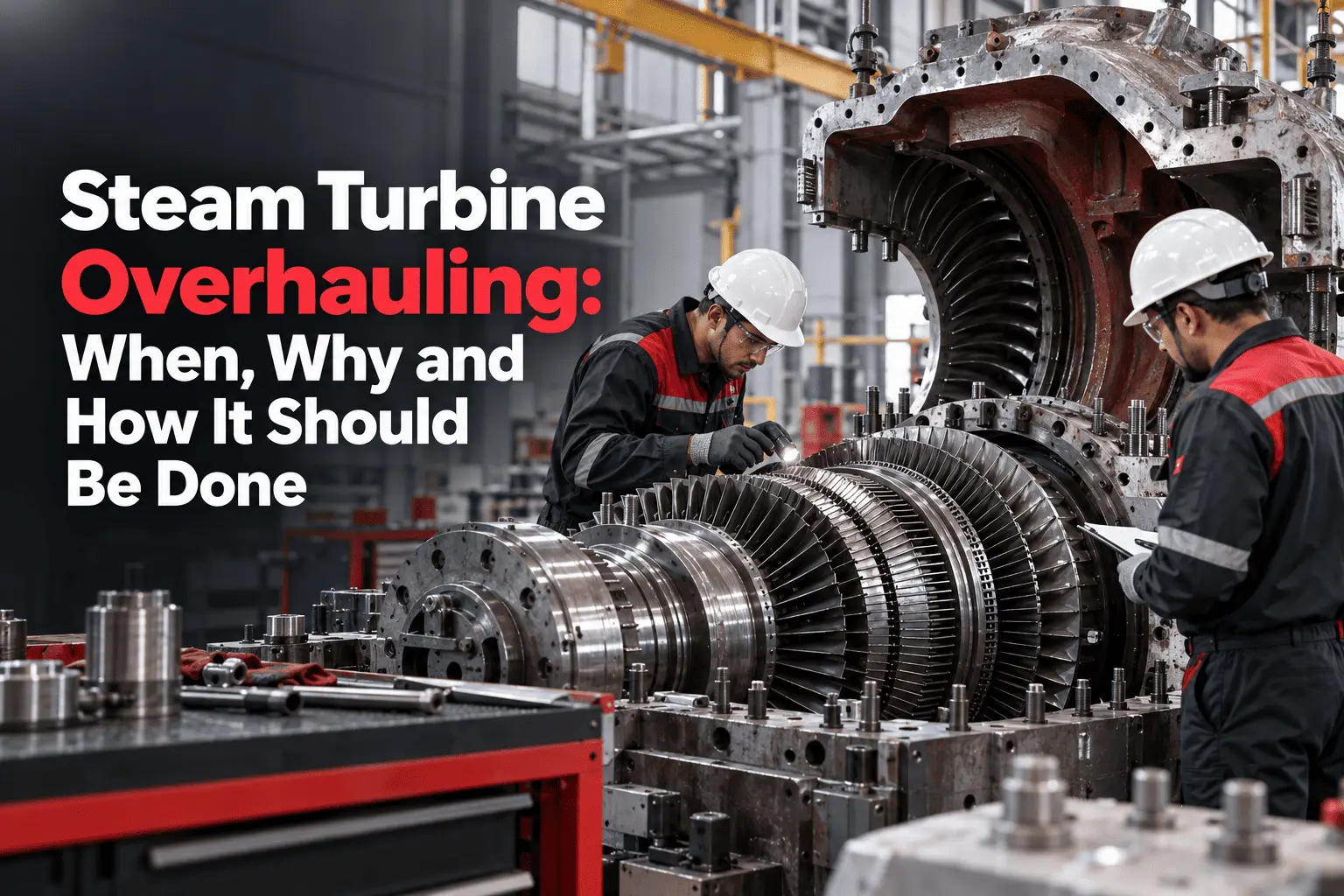 Steam Turbine Overhauling: When, Why and How It Should Be Done
